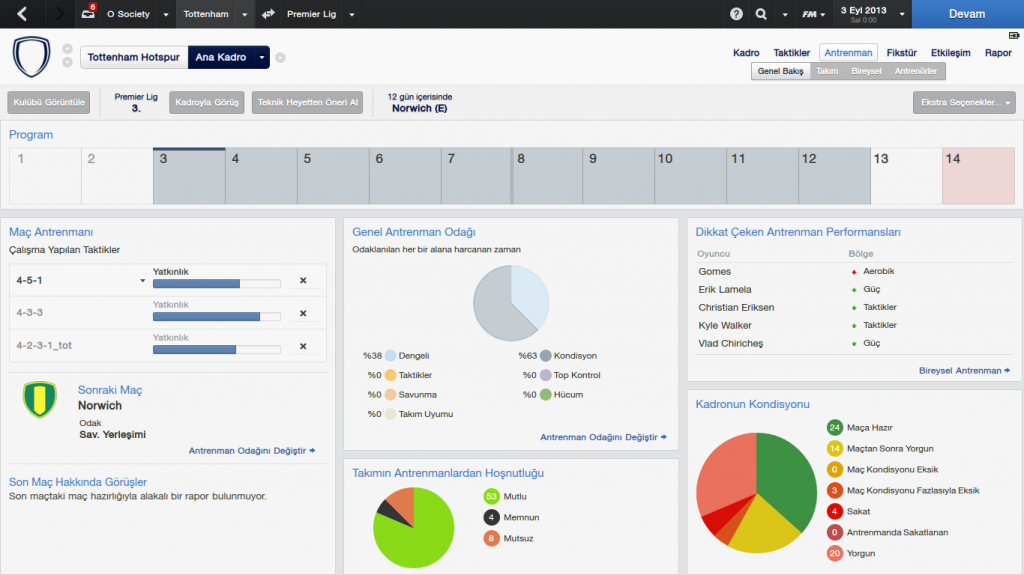 Tottenham Hotspur_ Antrenman Genel Bak1_