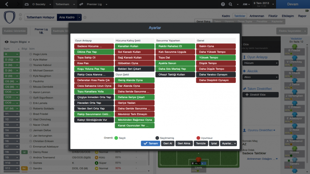 Tottenham Hotspur_ Taktikler Genel Bak1_