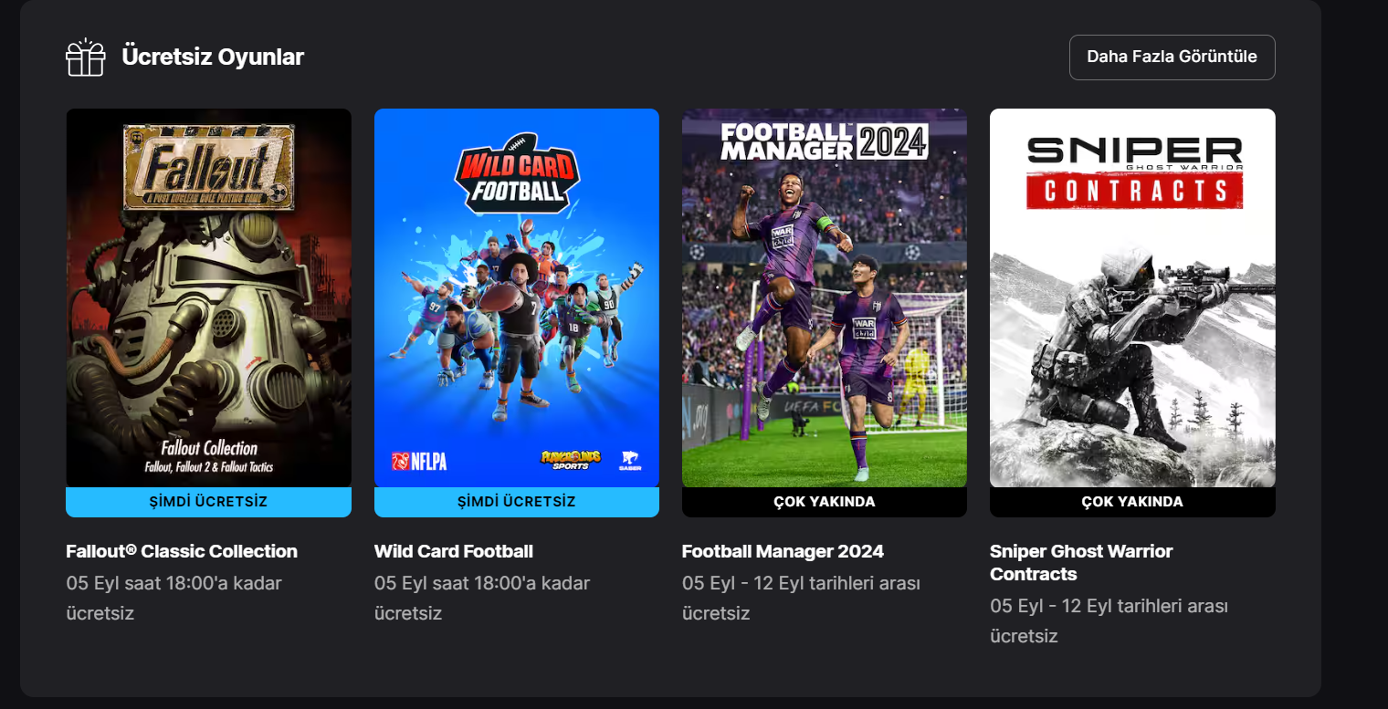 FM 2024 Ücretsiz Oldu / 512 Eylül Epic Games Fmhikayeleri Türkiye