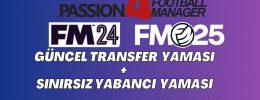 FM 24 Transfer Yaması + Güncel Yabancı Yaması (pr0 + FMTU 24/25 Kış Transferleri)